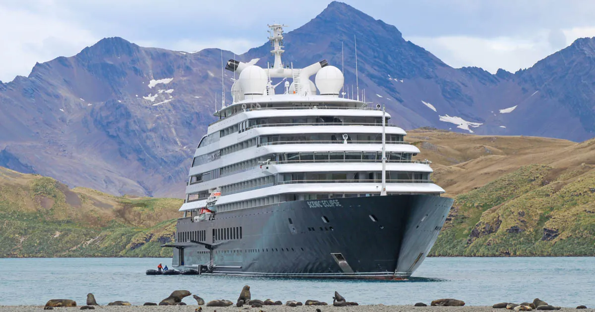 Scenic Eclipse Reise Antarktis Südgeorgien Falklandinseln