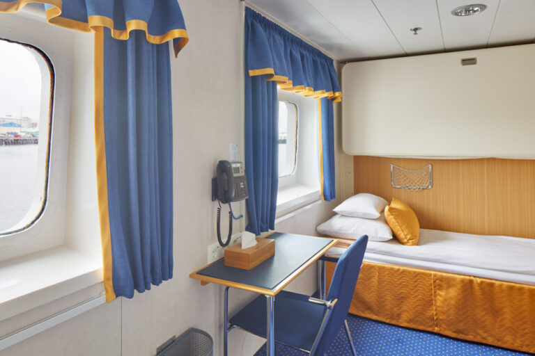 Single Cabin Einzelkabine der Ocean Nova von Antarctica21