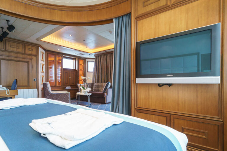 Eigner Suite der MV Sea Spirit von Poseidon Expeditions
