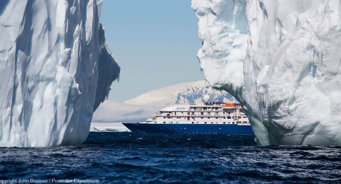 Südlicher Polarkreis unberührte Antarktis 66° Süd MV Sea Spirit John Bozinov Poseidon Expeditions