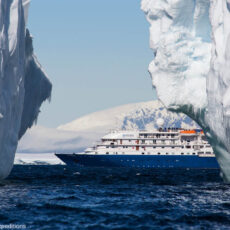 Südlicher Polarkreis unberührte Antarktis 66° Süd MV Sea Spirit John Bozinov Poseidon Expeditions