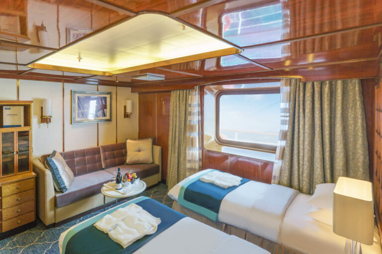 Superior Suite der MV Sea Spirit von Poseidon Expeditions