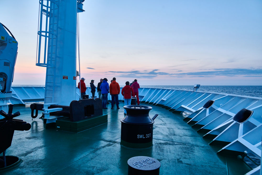 Deck der Hondius © Mike Louagie Oceanwide Expeditions