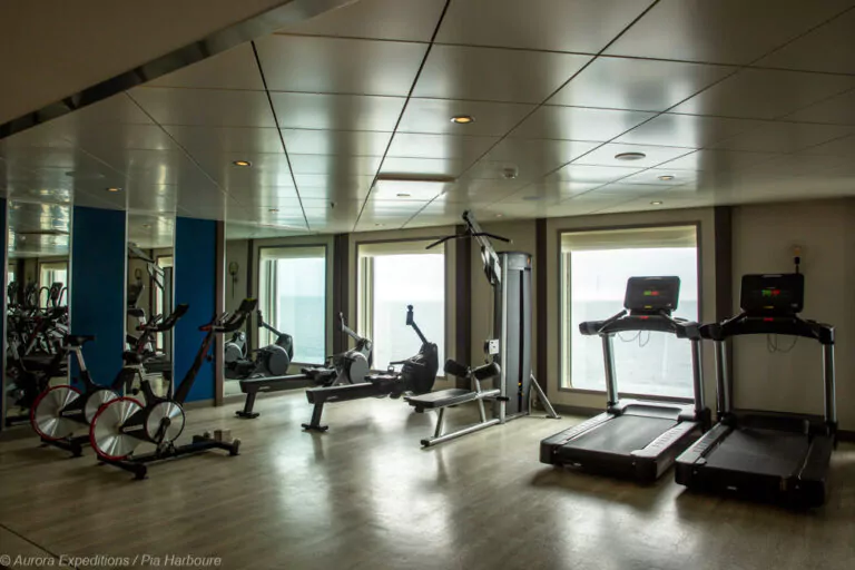 Fitnessraum der Sylvia Earle