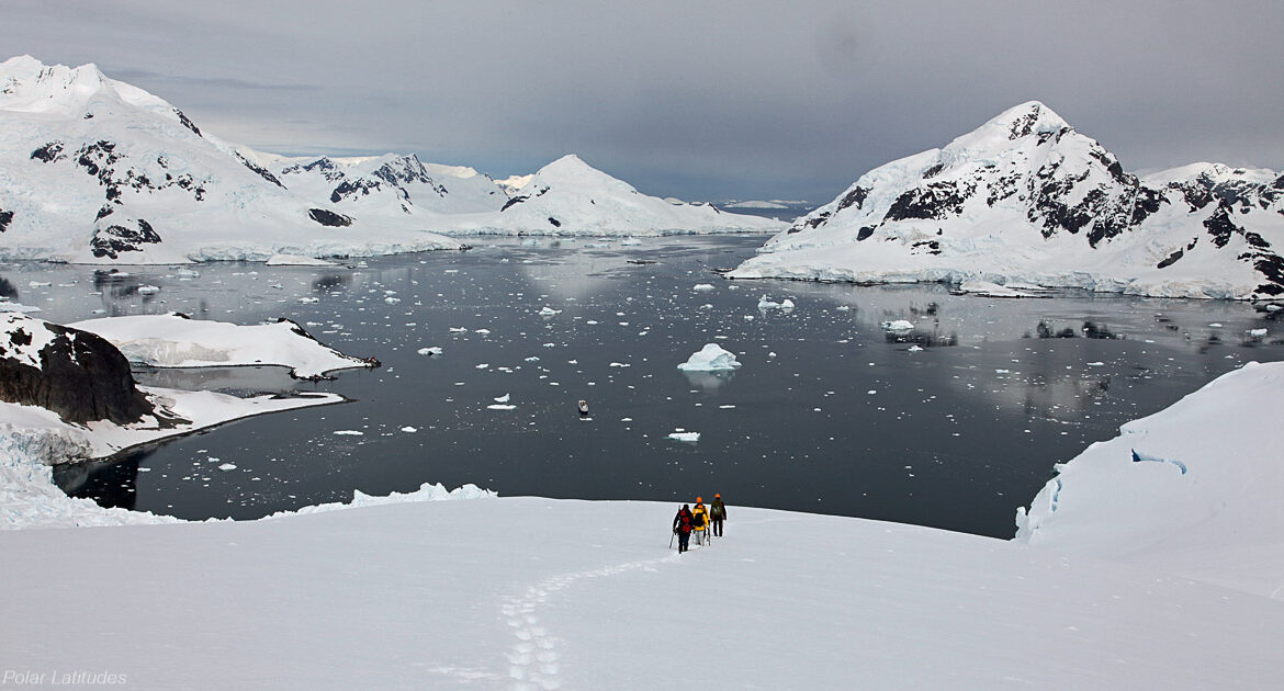 Abenteuer Gletscherlandschaften Antarktis Reise von von Polar Latitudes