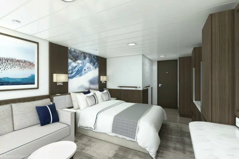 Balkon Kabine Kategorie B Render der Douglas Mawson