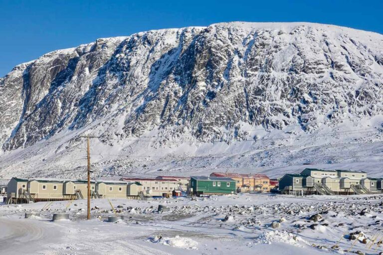 Eis und Schnee in der Kanadischen Arktis