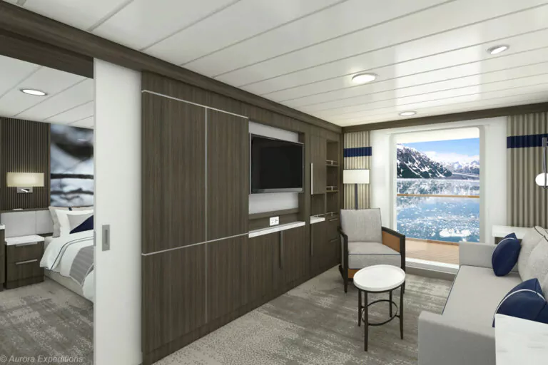 Junior Suite Render der Douglas Mawson