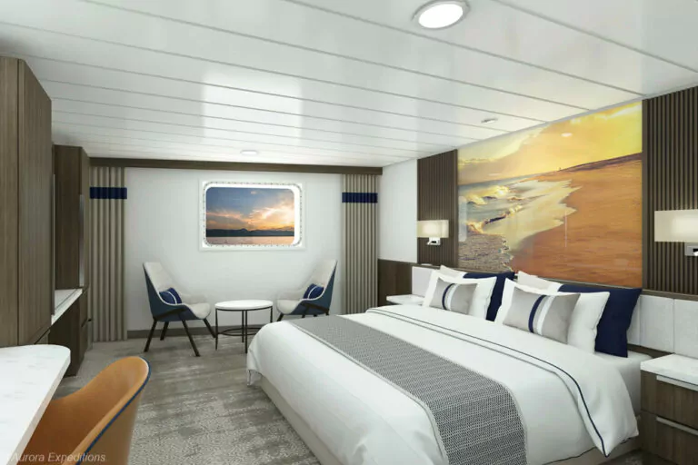 Kabine Doppel Render der Douglas Mawson