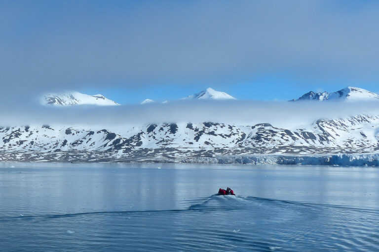 Spitzbergen in der Arktis