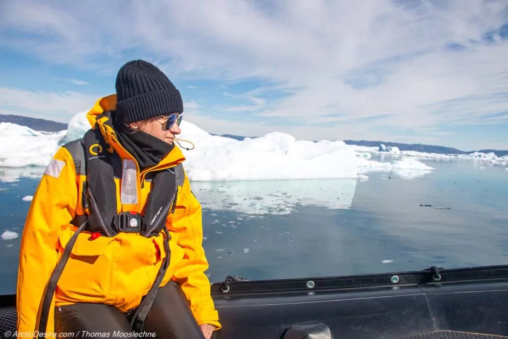 Eisberge in Ilulissat in Grönland ArcticDesire.com Thomas Mooslechner