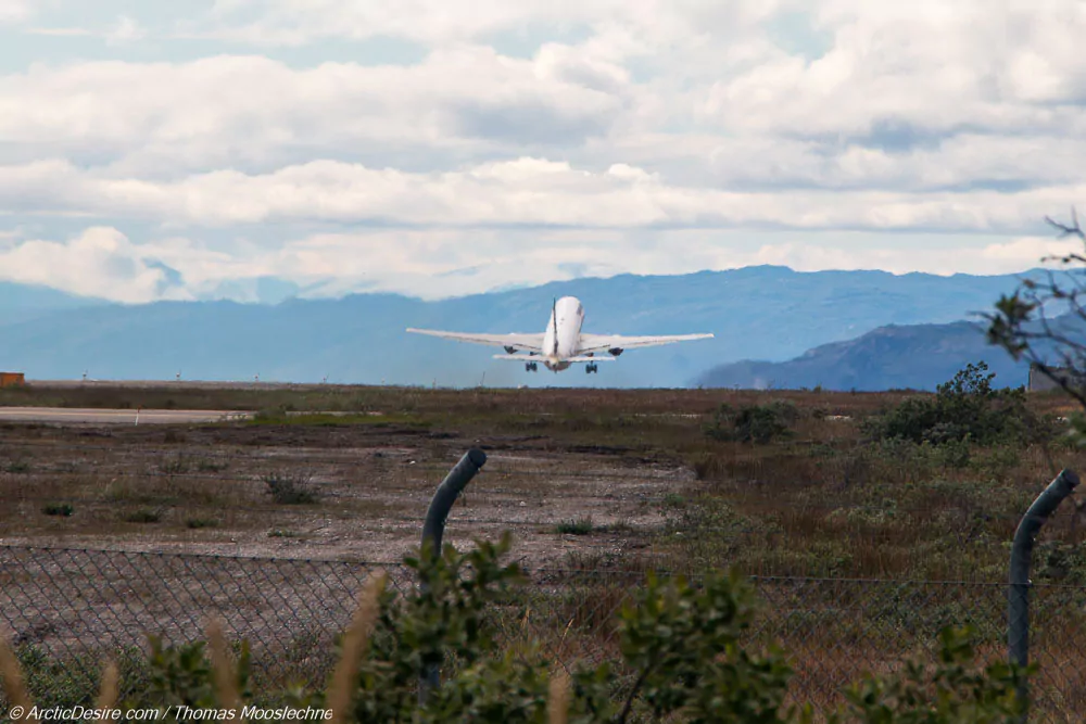 Flughafen in Kangerlussuaq in Grönland ArcticDesire.com Thomas Mooslechner