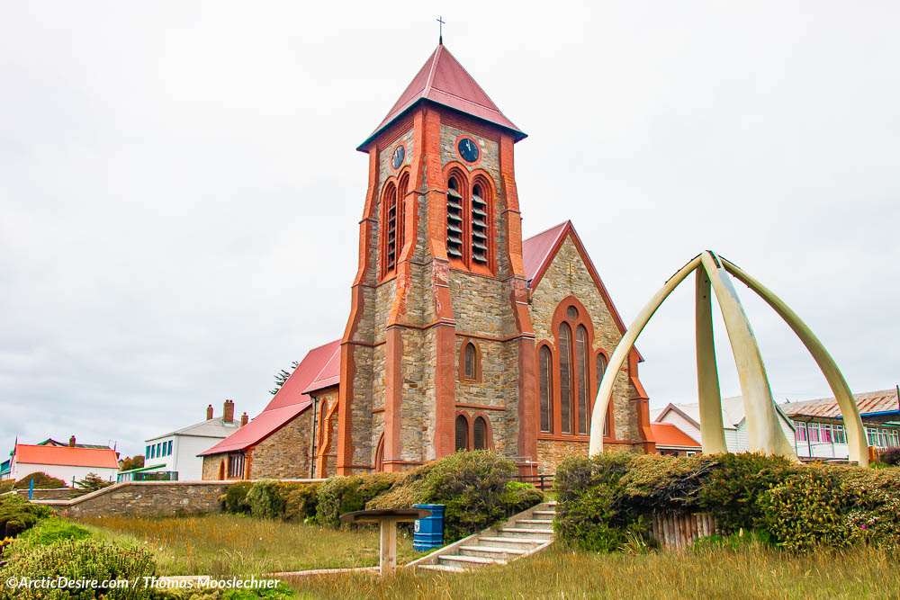 Kathedrale in Stanley auf den Falkland Inseln