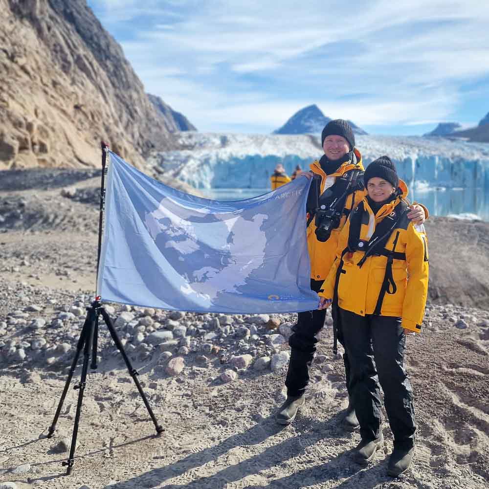 Thomas Mooslechner und Daria Startseva von Arctic Desire in Grönland