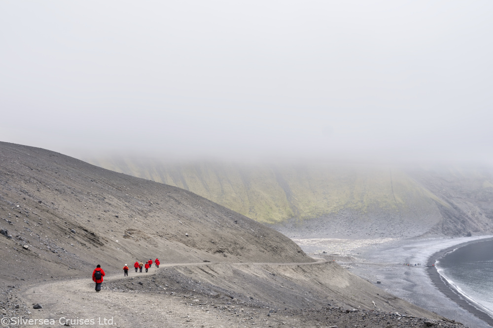 Silversea Cruises Ltd-Silver-Endeavour-Svalbard-Spaziergang Silversea Cruises Ltd-Silver-Endeavour-Svalbard-Spaziergang