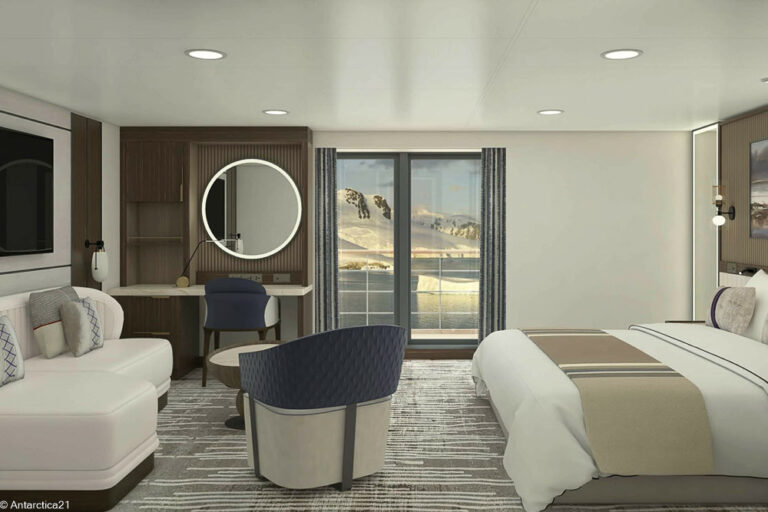 Grand Veranda Suite der Magellan Discoverer von Antarctica21