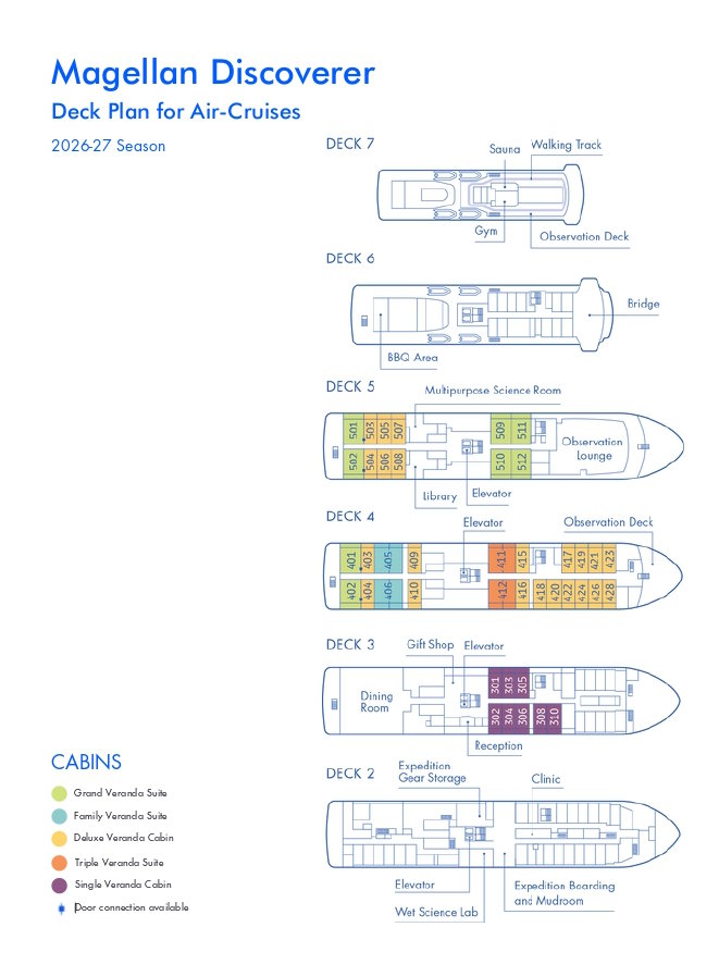 Magellan Discoverer Deckplan Antarctica21