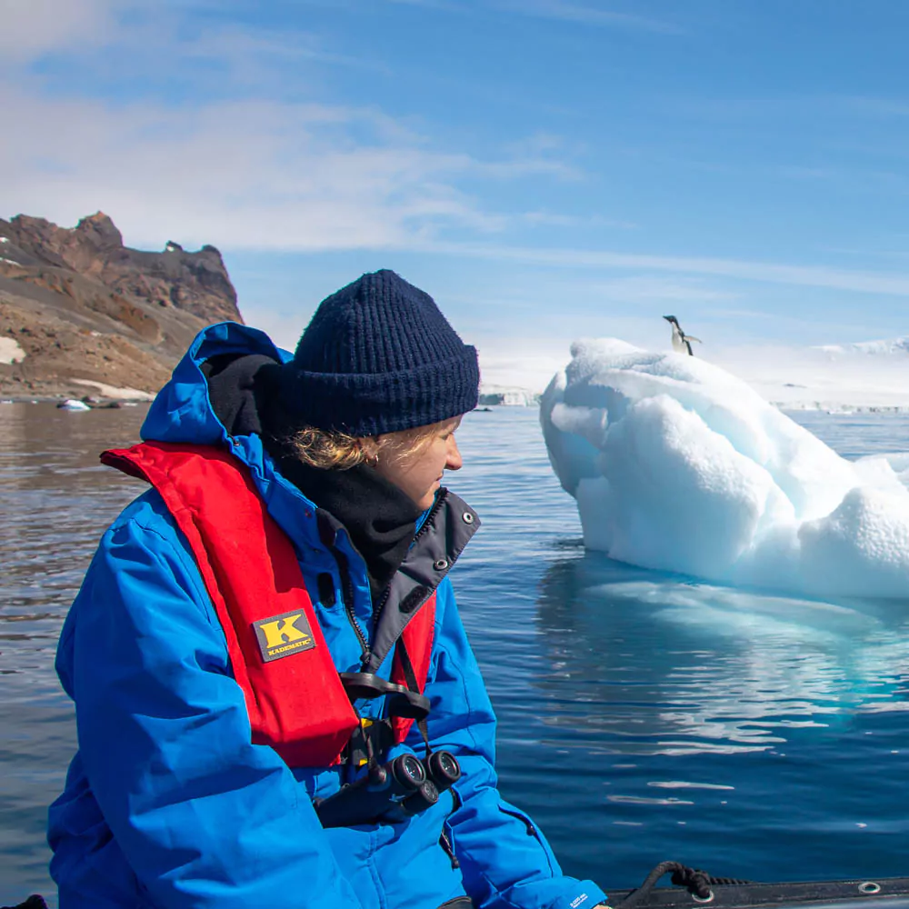 Daria Startseva Antarktis Brown Bluff